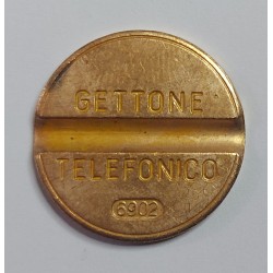 GETTONE TELEFONICO CON SEGNO DI ZECCA  NUMERO 6902